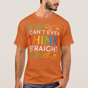 Camiseta Ni Siquiera Puedo Pensar Que La Moda Del Arcoiris 