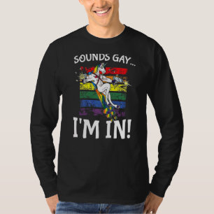 Camiseta Ni siquiera puedo pensar que Lgbt Orgullo directo