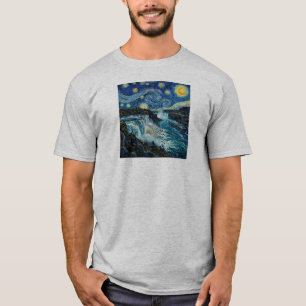 Camiseta Niágara Caídas Noche Estrellada