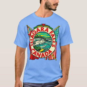 Camiseta Niagara Falls Canada Vintage Travel