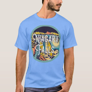 Camiseta Niagara Falls Vintage Travel