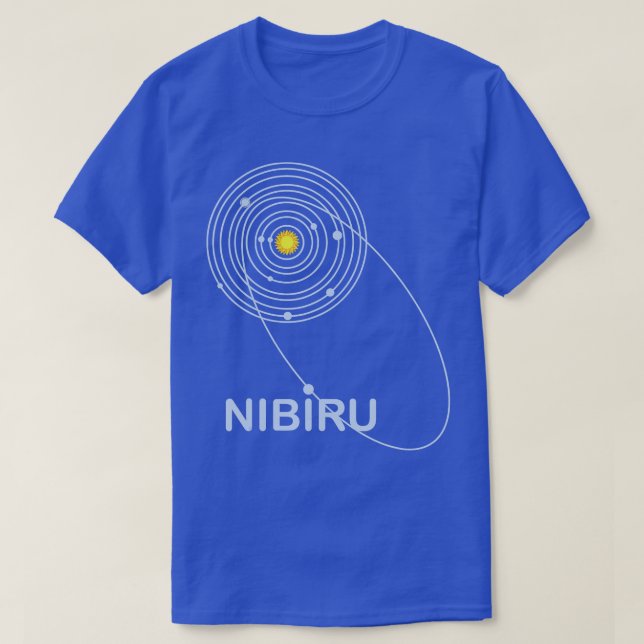 Camiseta Nibiru PlanetX (Diseño del anverso)