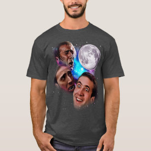 Camiseta Nic Cage Howl en la Luna