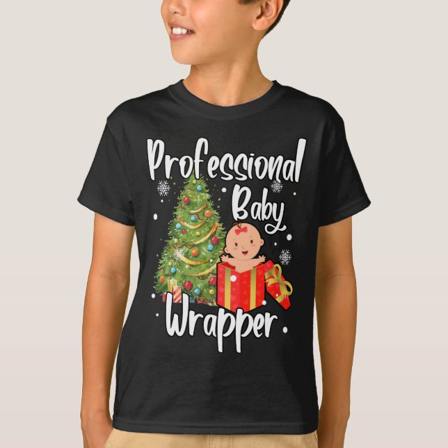 Camiseta NIC de Navidades Funny de Afilador Profesional par (Anverso)