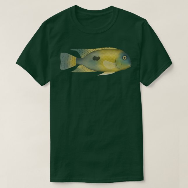 Camiseta Nicaragua Cichlid (Diseño del anverso)