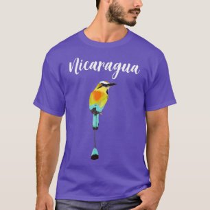 Camiseta Nicaragua Guardabarranco Pájaro nicaragüense Nic