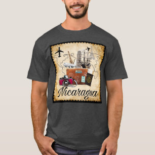Camiseta Nicaragua: Viaje de recuerdo de viajes