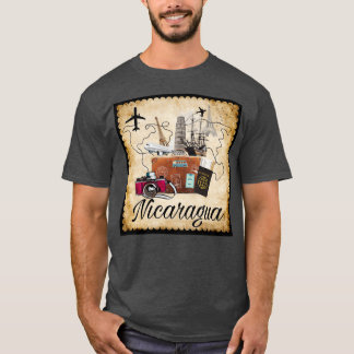 Camiseta Nicaragua: Viaje de recuerdo de viajes