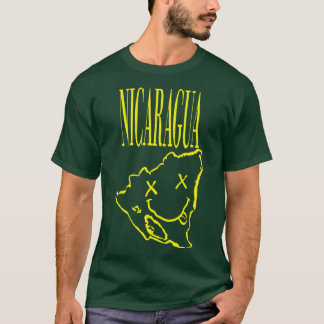 Camiseta Nicaragua Vibrante x Ojos Cara Feliz Desata Tu 9