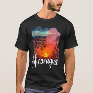 Camiseta Nicaragua: Volcán Souvenir Nicaragua Nicaragua