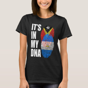 Camiseta Nicaragua y Timor-Leste mezclan patrimonio de ADN