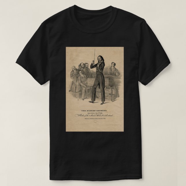 Camiseta Niccol Paganini (Diseño del anverso)