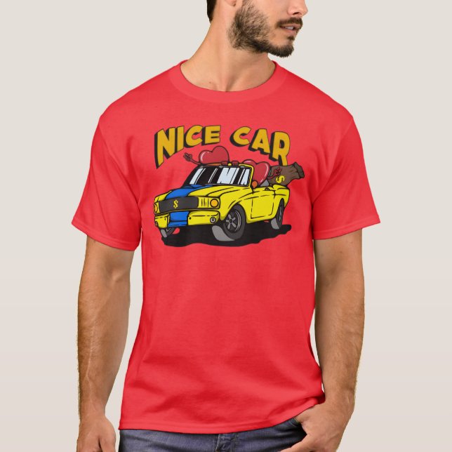 Camiseta Nice Car Art family (Anverso)