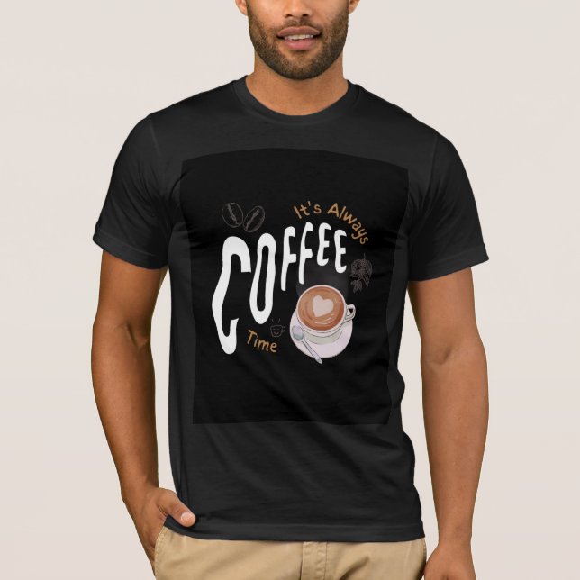 Camiseta Nice coffee cup design  (Anverso)