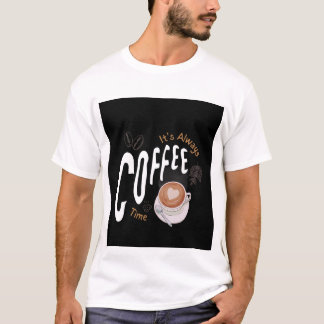 Camiseta nice coffee cup design