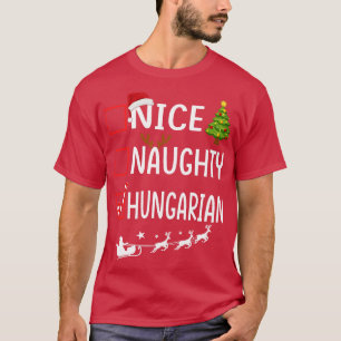 Camiseta NICE NAUGHTY hungarian