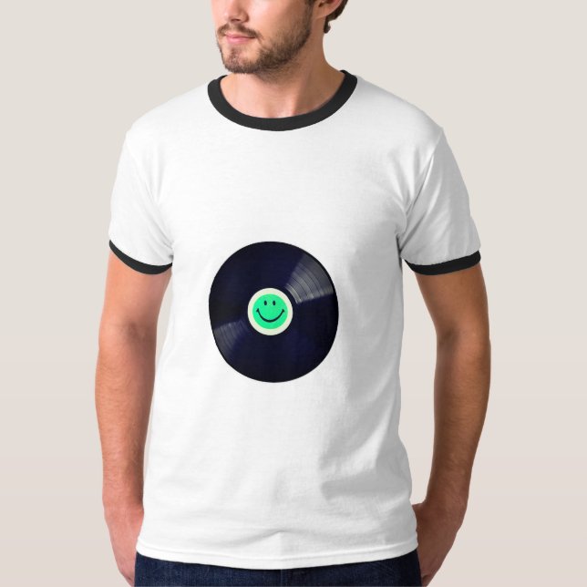 Camiseta Nice neon Happy face – Happiness – smiling face (Anverso)