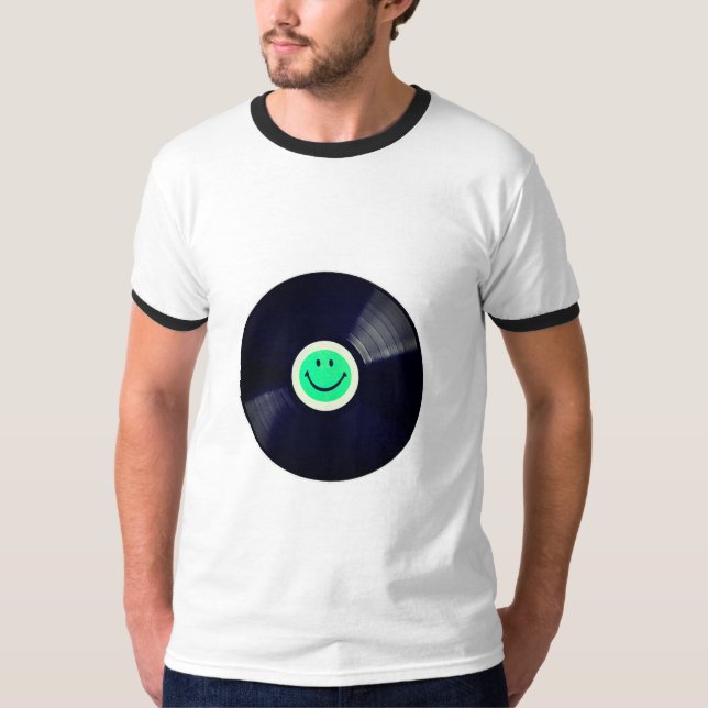 Camiseta Nice neon Happy face – Happiness – smiling face (Anverso)