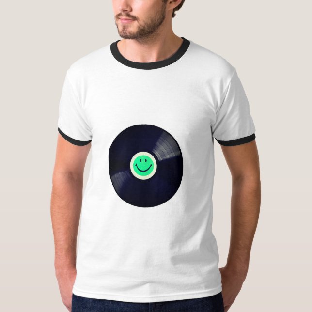 Camiseta Nice neon Happy face – Happiness – smiling face (Anverso)