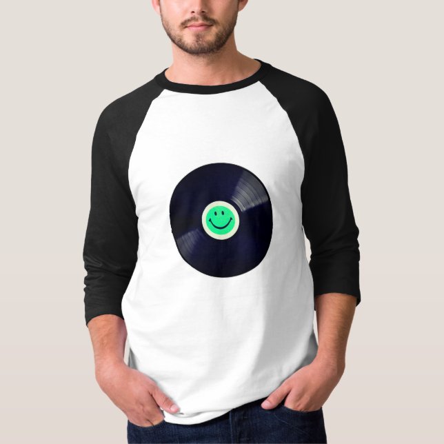 Camiseta Nice neon Happy face – Happiness – smiling face (Anverso)