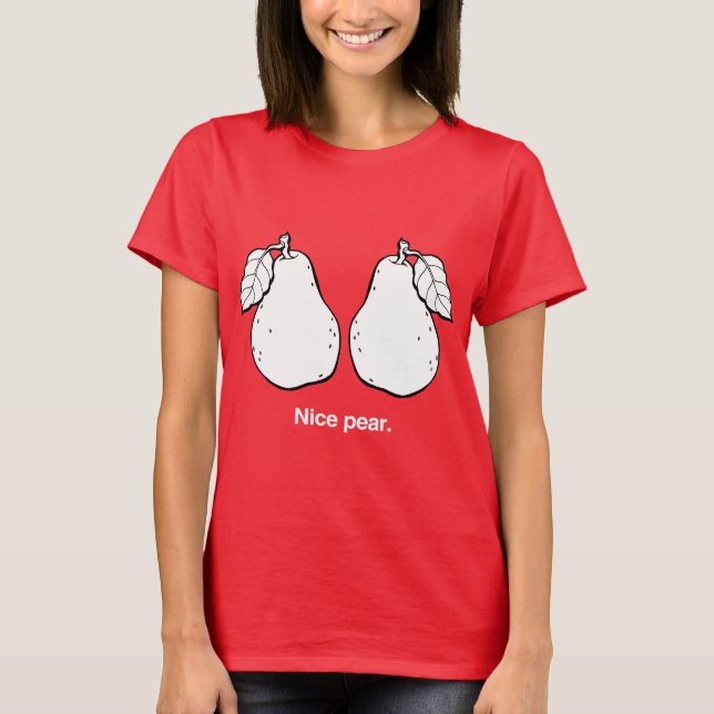Camiseta NICE PEAR - BLANCO -.png (Anverso)