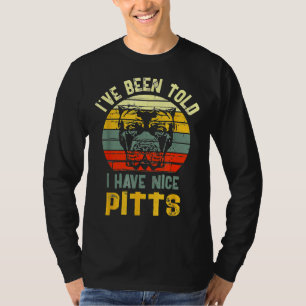 Camiseta Nice Pitts Pitties Funny Pun Pitbull Pittie Mamá 1