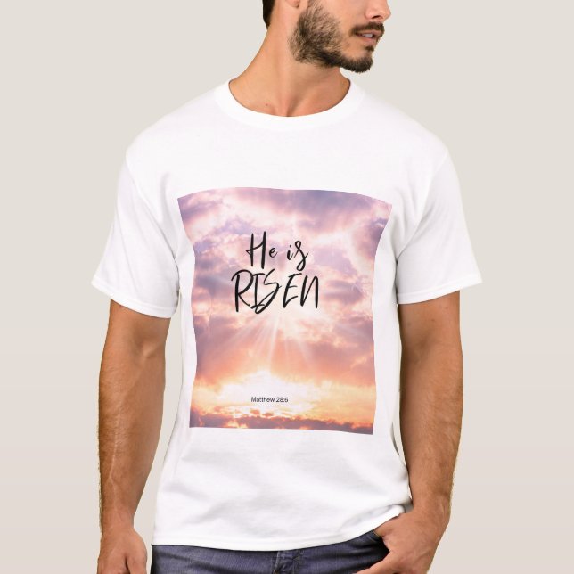 Camiseta Nice risen design  (Anverso)