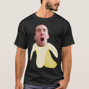 Camiseta Nicholas cage banana