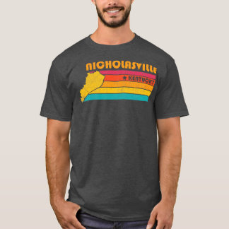 Camiseta Nicholasville Kentucky Vintage Molress Souvenir