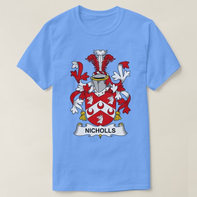 Camiseta Nicholls Coat of Arms Crest (Diseño del anverso)