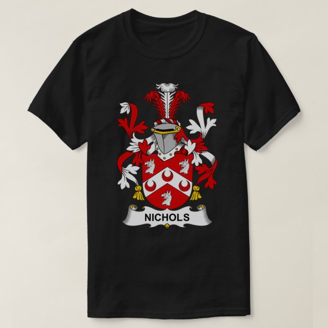 Camiseta Nichols Coat of Arms Crest (Diseño del anverso)
