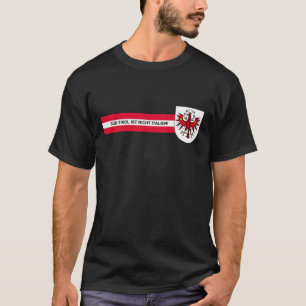 Camiseta ¡Nicht Italien de los Ist de Südtirol!
