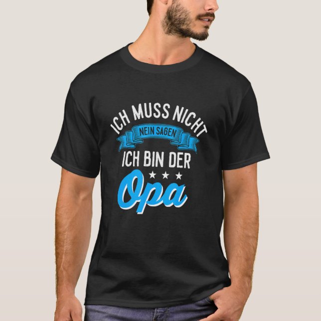 Camiseta Nicht Nein Sagen Ich Bin Der O (Anverso)