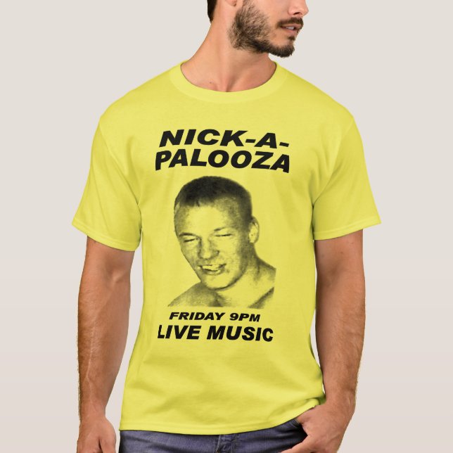 Camiseta nick-a-palooza (Anverso)