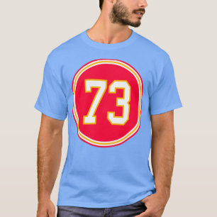 Camiseta Nick Allegretti Número 73 Jefe de la Ciudad de Kan
