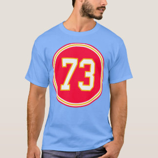 Camiseta Nick Allegretti Número 73 Jefe de la Ciudad de Kan