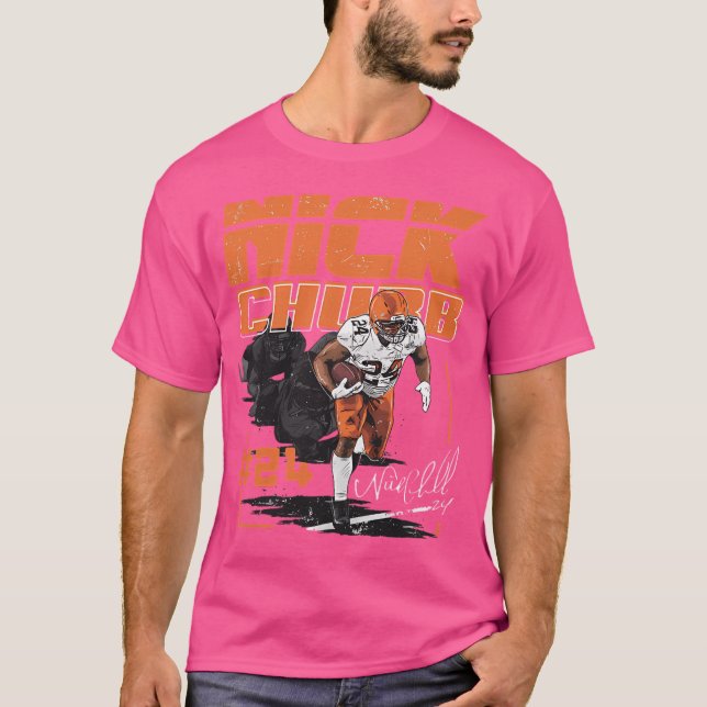 Camiseta Nick Chubb Cleveland Touchdown (Anverso)