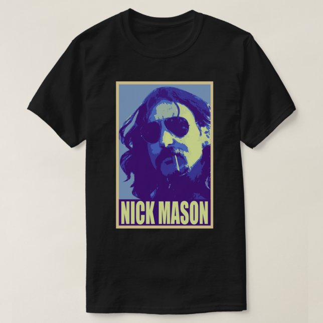 Camiseta Nick Mason T-Shirt (Diseño del anverso)