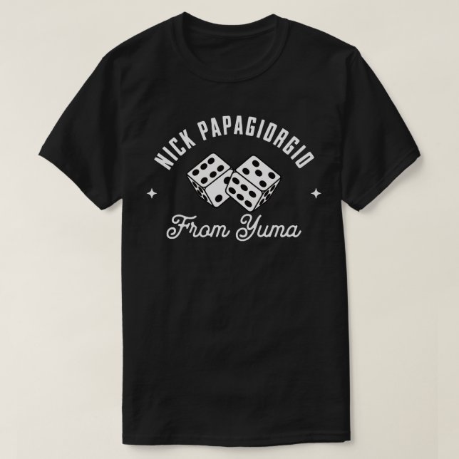 Camiseta Nick Papagiorgio de Yuma TShirt (Diseño del anverso)