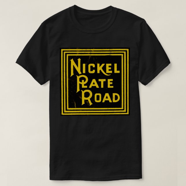 Camiseta Nickel Plate Road Yellow (Diseño del anverso)
