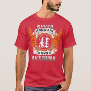 Camiseta Nickerson Name Shirt Nunca Subestima El Poder