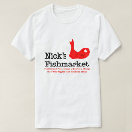 Camiseta Nick's Fishmarket, Chicago y Rosement, Illinois