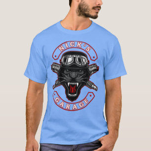 Camiseta Nicks Garage regalo para hombres personalizado