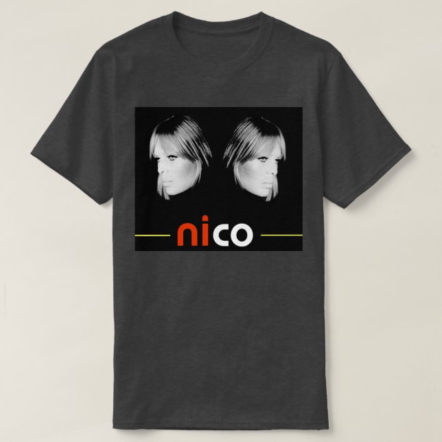 Camiseta Nico Black (Diseño del anverso)