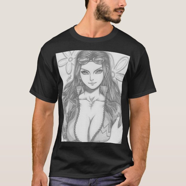 Camiseta Nico Robin ~ Niño Diablo (Anverso)