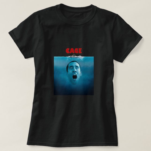 Camiseta Nicolas Cage (Diseño del anverso)