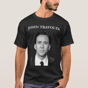 Camiseta Nicolas Cage John Travolta Cara a Cara Amigos Homb