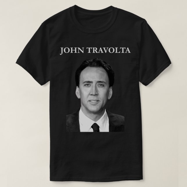 Camiseta Nicolas Cage John Travolta Face Off Men_s (Diseño del anverso)