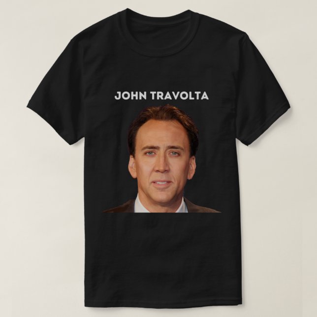 Camiseta Nicolas Cage John Travolta Face Off Men_s (Diseño del anverso)