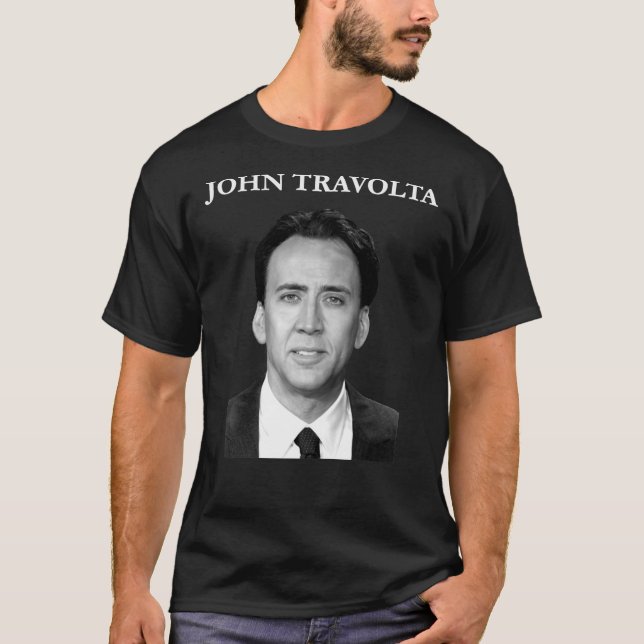 Camiseta Nicolas Cage John Travolta Face Off Men&x27;s Wome (Anverso)
